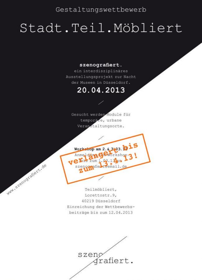 tl_files/teilmoebliert/bilder/_blog/2013/Gestaltungswettbewerb Verlaengerung.jpg tl_files/teilmoebliert/bilder/_blog/2013/Gestaltungswettbewerb Verlaengerung.jpg